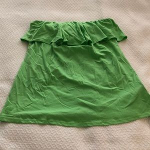 Lilly Pulitzer Ruffle Tube Top